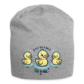Biele Biele Biele "Ruf sie mal" - Jersey-Beanie - Grau meliert - Vorne