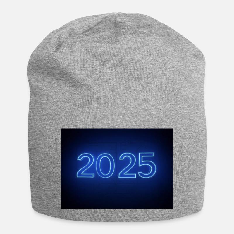 2025 - Bonnet en jersey - gris chiné