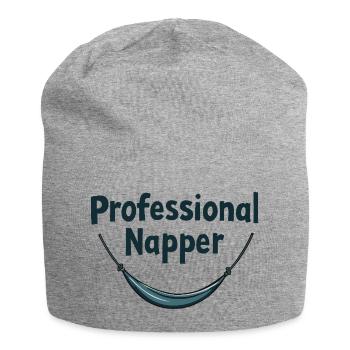 Conception professionnelle de hamac - Bonnet en jersey - gris chiné - Devant
