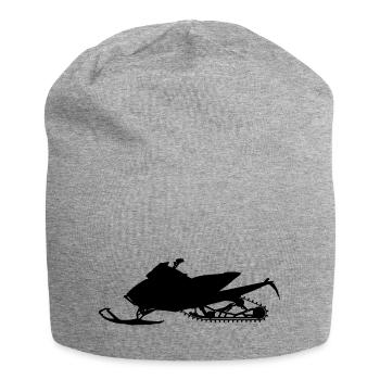 Motoneige motoneige - Bonnet en jersey - gris chiné - Devant