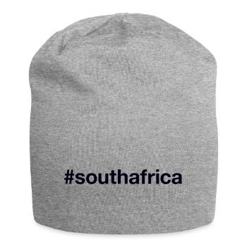 AFRIQUE DU SUD Hashtag Südafrika - Bonnet en jersey - gris chiné - Devant