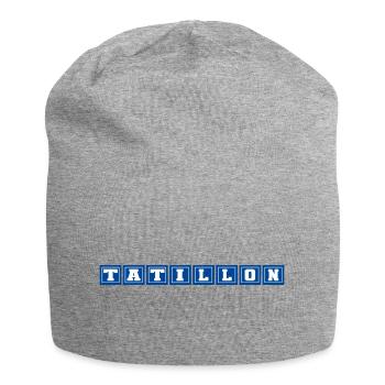 Fussy - Jersey Beanie - heather grey - Front