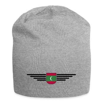 Maldives Fans : Maillots exclusifs - Bonnet en jersey - gris chiné - Devant
