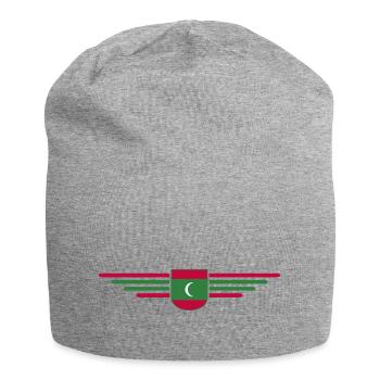Maldives Fans : Maillots exclusifs - Bonnet en jersey - gris chiné - Devant