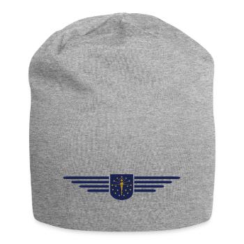 Indiana Fan T-Shirt – Montrez votre fierté ! - Bonnet en jersey - gris chiné - Devant