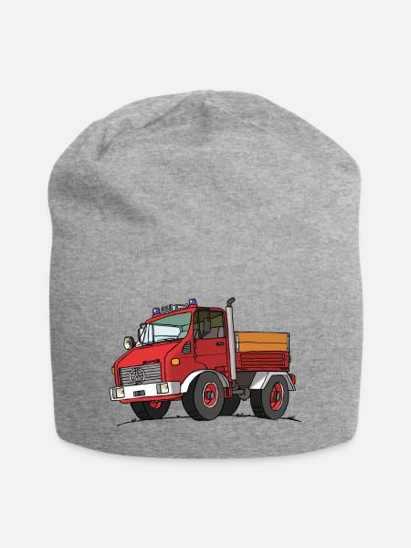 FeuerMog - Jersey-Beanie - Grau meliert