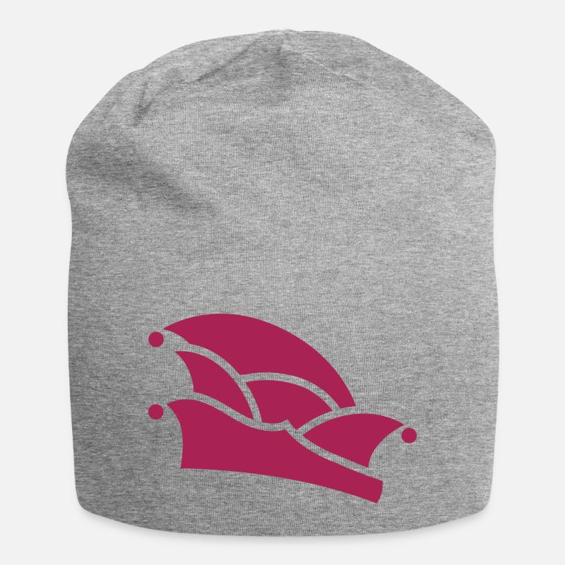 Fool's cap - Jersey Beanie - heather grey