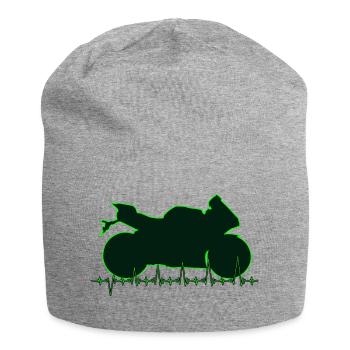 R1cardiogramma01 - Jersey Beanie - heather grey - Front