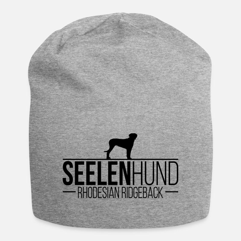 RHODESIAN RIDGEBACK Seelenhund - Jersey-Beanie - Grau meliert