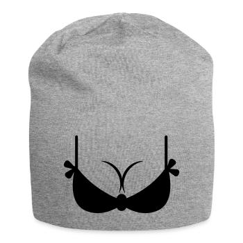 Wonderbra - Jersey-Beanie - Grau meliert - Vorne