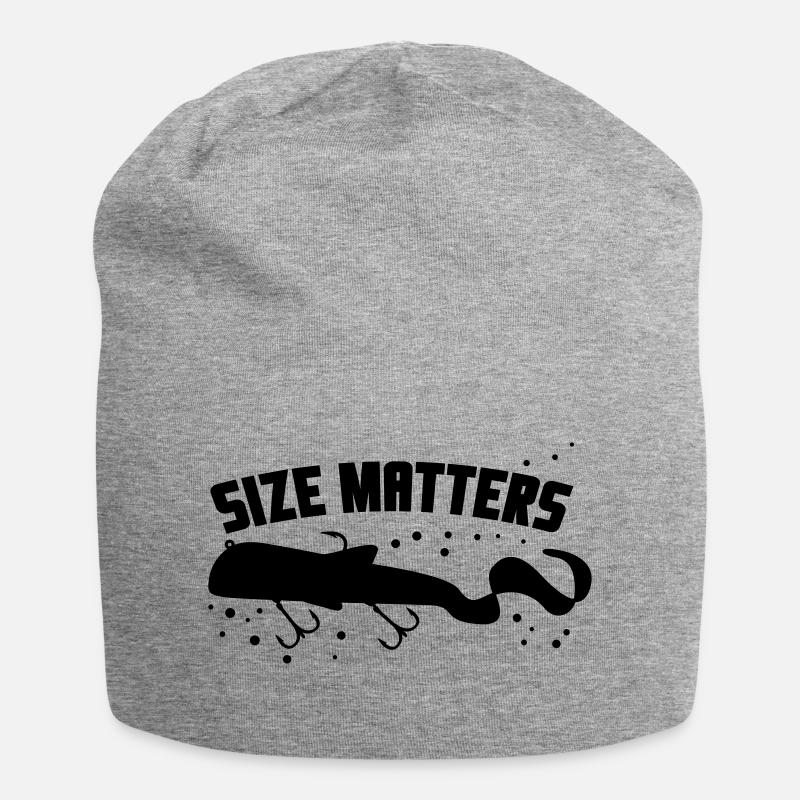 La taille compte - Bonnet en jersey - gris chiné