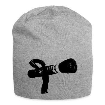 Feuer Feuerwehrschlauch - Jersey-Beanie - Grau meliert - Vorne