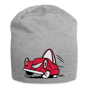 Drôle drôle de voiture voiture voiture - Bonnet en jersey - gris chiné - Devant