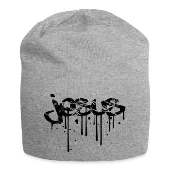 bébé, nourrisson couche hochet sucette cloué mort - Bonnet en jersey - gris chiné - Devant