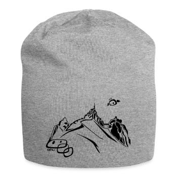 Aiguille du Midi 3 - Bonnet en jersey - gris chiné - Devant