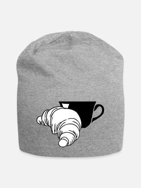 Croissant - Jersey Beanie - heather grey
