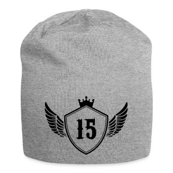Coat of arms 15 - Jersey Beanie - heather grey - Front