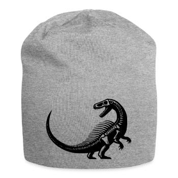 Fossile dinosaure - Bonnet en jersey - gris chiné - Devant