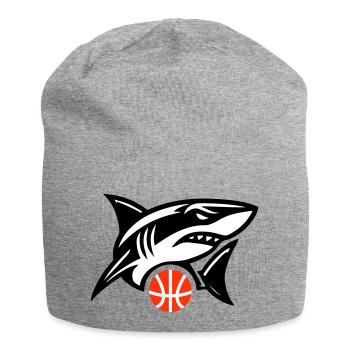 Die Basketballmannschaft der Haie - Jersey-Beanie - Grau meliert - Vorne
