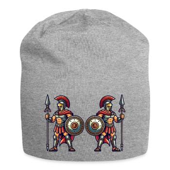 Spartiate 2 - Bonnet en jersey - gris chiné - Devant