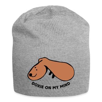 Casual Dog – Simply Relaxed - Jersey Beanie - heather grey - Front