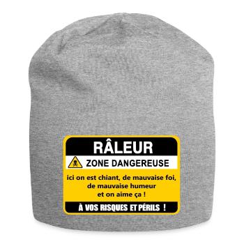 Complaining Danger Zone - Jersey Beanie - heather grey - Front
