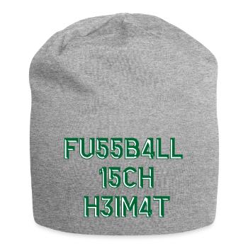 Football is a home football fan - Jersey Beanie - heather grey - Front