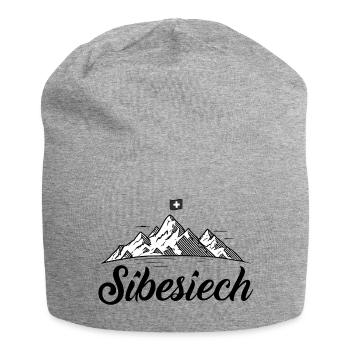Sibesiech - cooler Typ - Jersey-Beanie - Grau meliert - Vorne