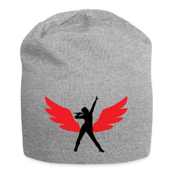 Top Der Besten Stilvollen Sänger  - Jersey-Beanie - Grau meliert - Vorne
