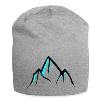 Mountains Mountains - Jersey Beanie - heather grey - Front