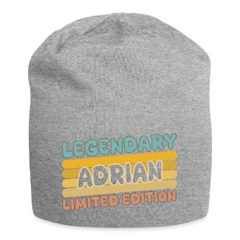 Legendary Adrian - Jersey Beanie - heather grey - Front