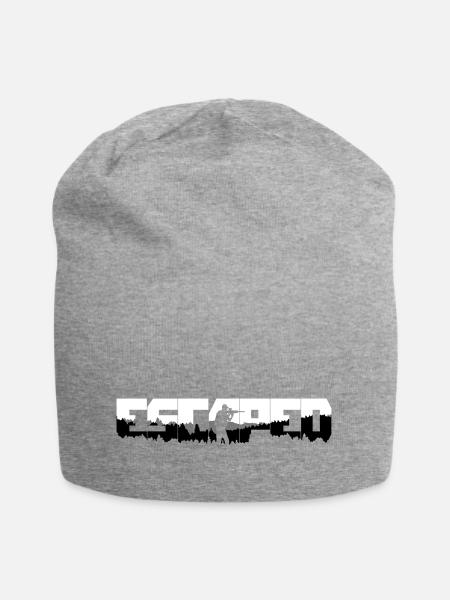Escaped from Woods - Jersey-Beanie - Grau meliert
