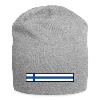 Finland - Jersey Beanie - heather grey - Front