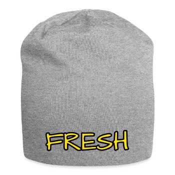 FRAIS - Bonnet en jersey - gris chiné - Devant