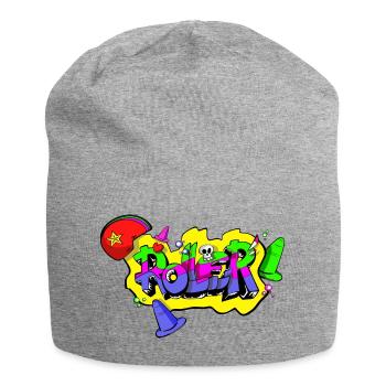 ROLLER - Bonnet en jersey - gris chiné - Devant