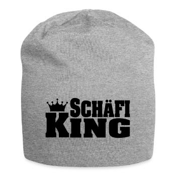 SCHÄFI KING German Shepherd - Jersey Beanie - heather grey - Front