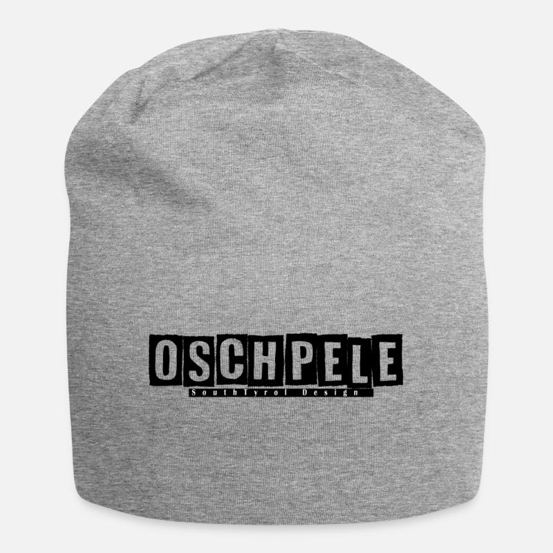 forme de tuiles - Bonnet en jersey - gris chiné
