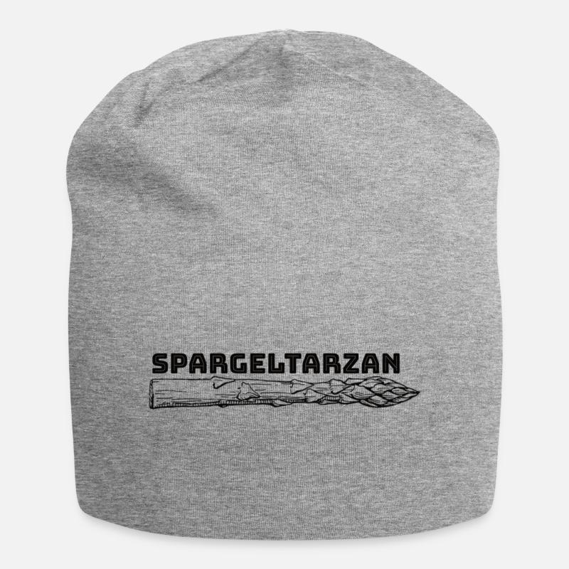 Spargeltarzan - Jersey-Beanie - Grau meliert