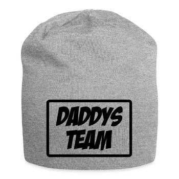 Daddy's Team - Bonnet en jersey - gris chiné - Devant