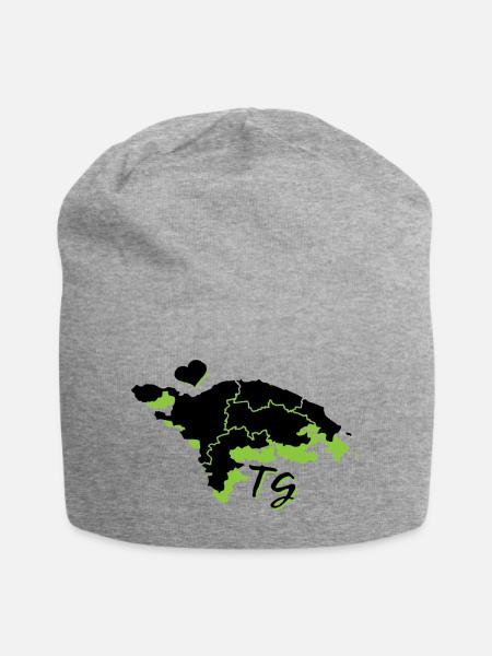 Thurgau - Jersey-Beanie - Grau meliert