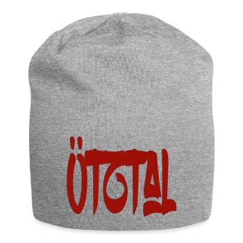 Ötztal - Tirol - Jersey-Beanie - Grau meliert - Vorne
