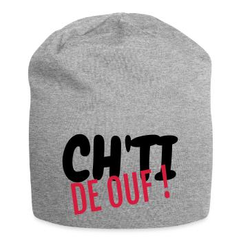 Ch'ti / Nord / Chti / Ch'ti mi / Nordiste / France - Jersey Beanie - heather grey - Front