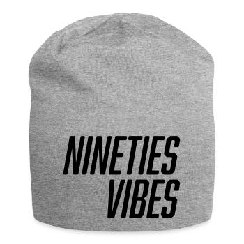 Nineties Vibes - Jersey-Beanie - Grau meliert - Vorne