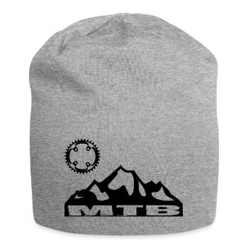 Vélo VTT - Bonnet en jersey - gris chiné - Devant