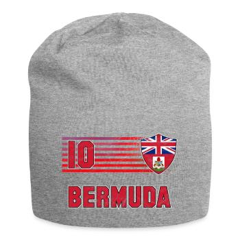 Bermuda Fußball Mannschaft - Jersey-Beanie - Grau meliert - Vorne