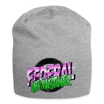 Blagues 2019 Humour Alien OVNI Citation Drôle - Bonnet en jersey - gris chiné - Devant