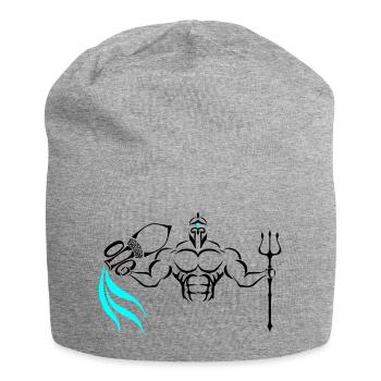 Alpha Aquarius Deluxe - Jersey-Beanie - Grau meliert - Vorne