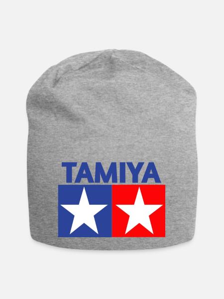 Tamiya Logo - Jersey-Beanie - Grau meliert