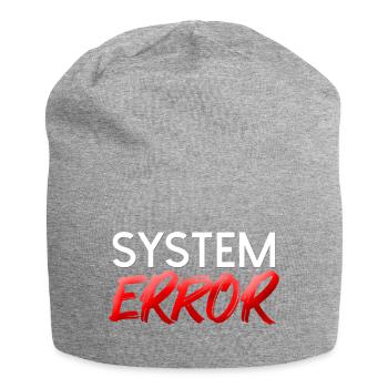Systemfehler Neon Brush - Jersey-Beanie - Grau meliert - Vorne