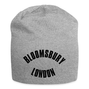 Gloomy Bloomsbury London Circle - Jersey Beanie - heather grey - Front